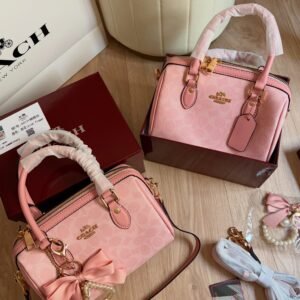 Bolso C o a c h Rosa Elegante