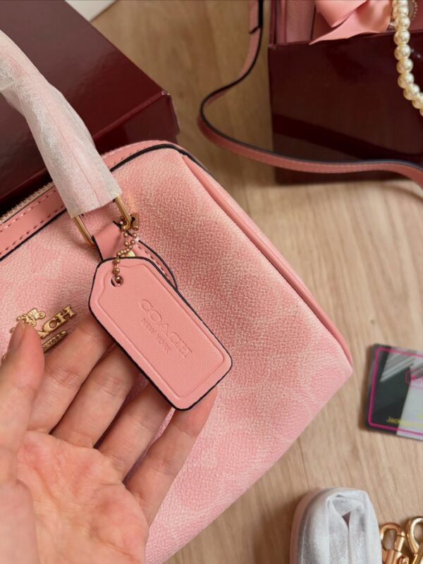 Bolso C o a c h Rosa Elegante